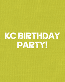 ✨KC BIRTHDAY PARTY ✨