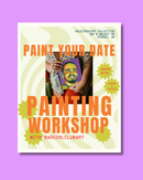 Paint Your Date: Painting Workshop with Kira of Badgirlclubart