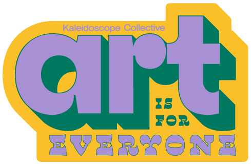 Merch Summer Drop 001 - Art is for Everyone Sticker