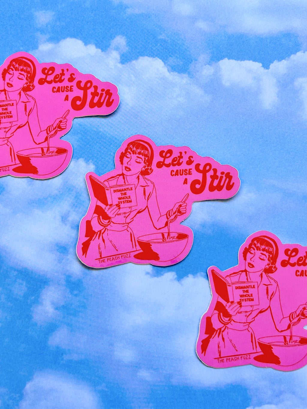 The Peach Fuzz - Stickers