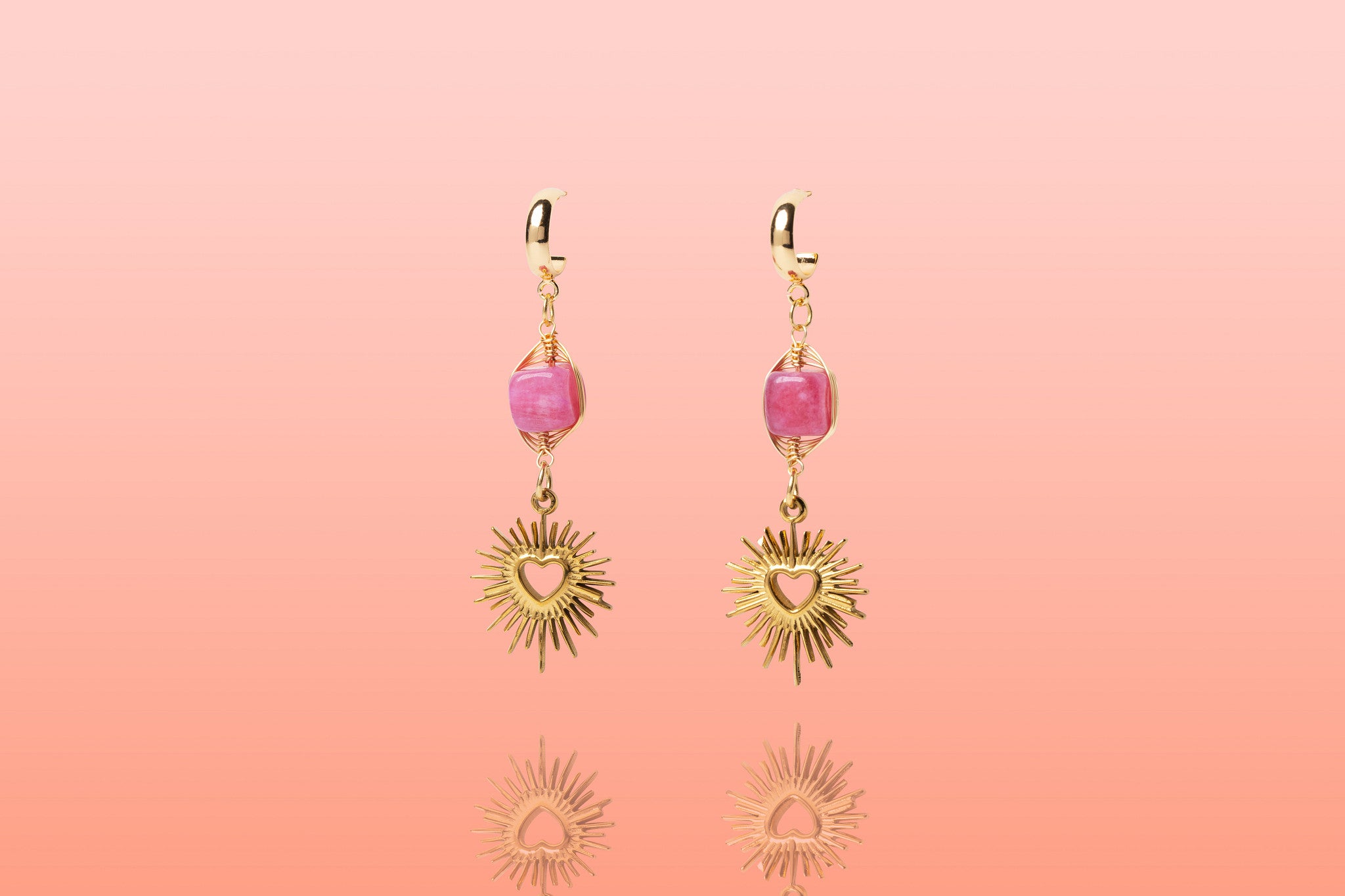 Tribe + Temple - *Love is Jade-ed Earrings