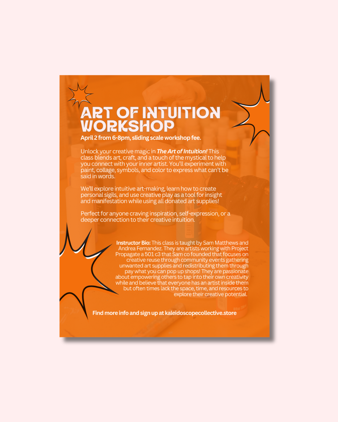 The Art of Intuition Workshop with Project Propagate