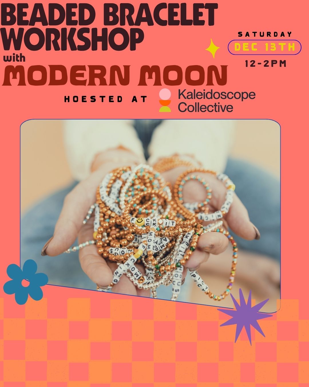Beaded Bracelet Workshop with Modern Moon