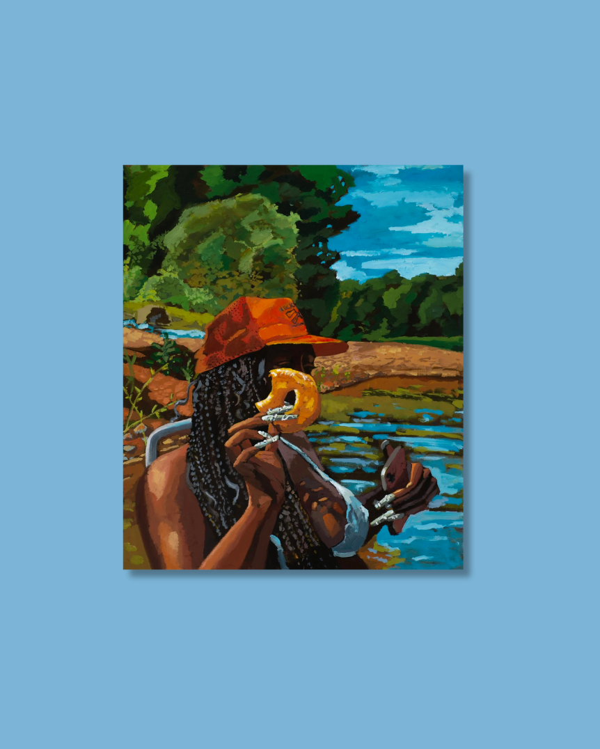 Greta Kresse - * “Afternoon Memorized Now” Painting