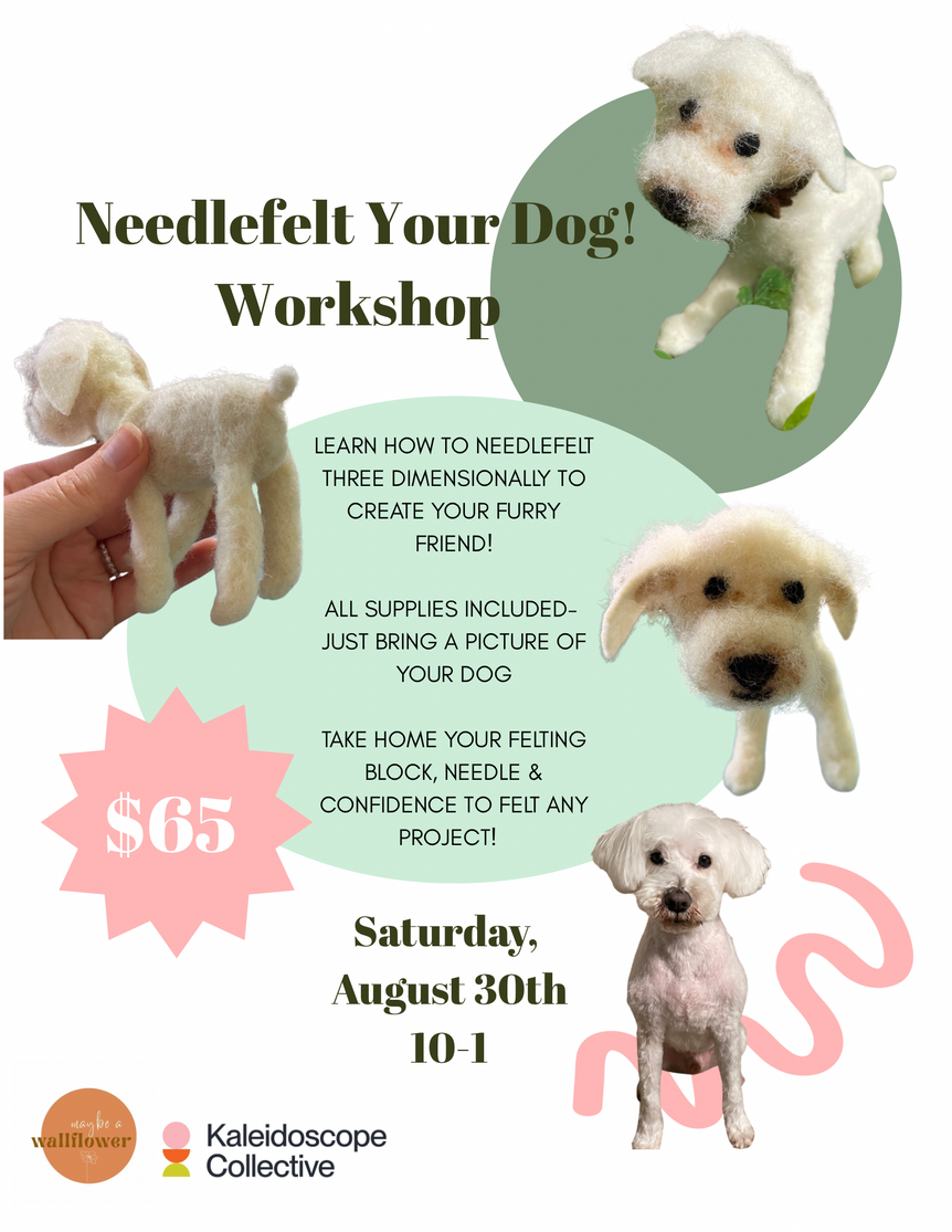 Needle-Felting Your Dog Workshop