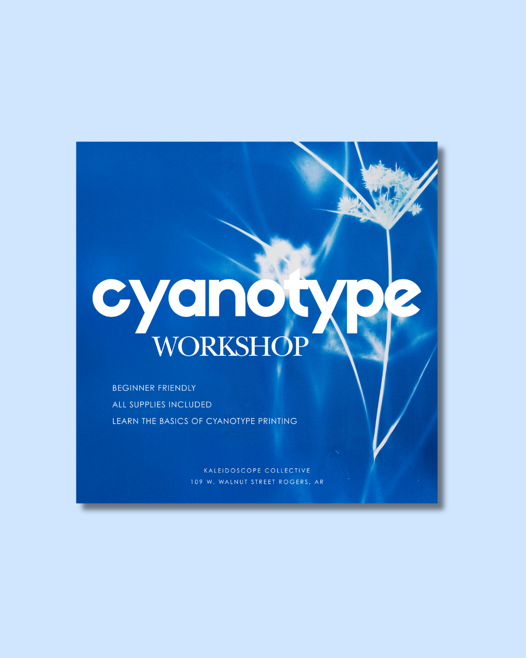 Cyanotype Workshop with Sam Farnsworth Hudson