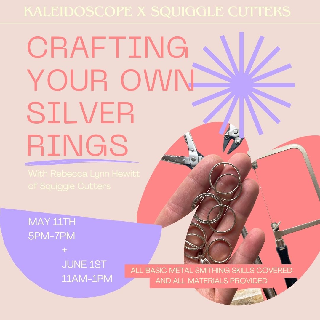 Crafting Your Own Silver Rings Workshop with Squiggle Cutters
