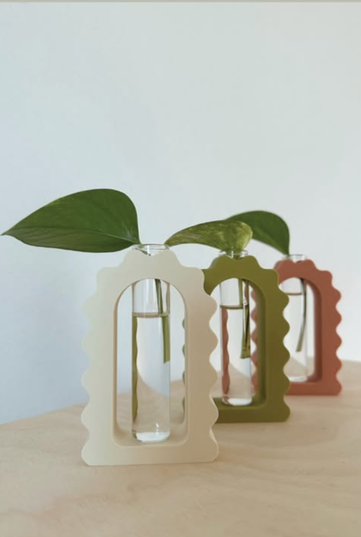 Squiggle Cutters - * Scalloped Arch Propagation Tube
