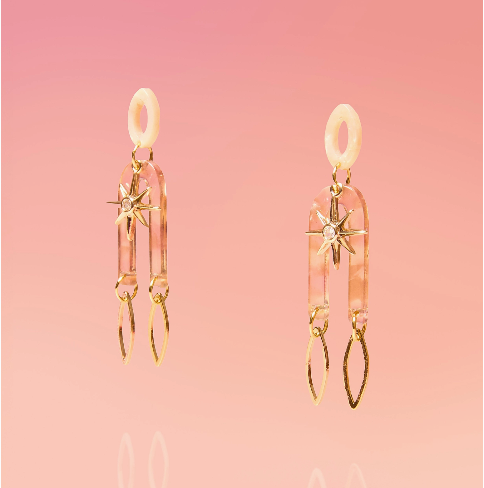 Tribe + Temple - Dainty Deco Goddess Glam Earrings