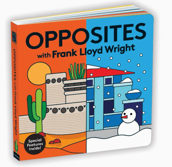 Opposites with Frank Lloyd Wright Board Book