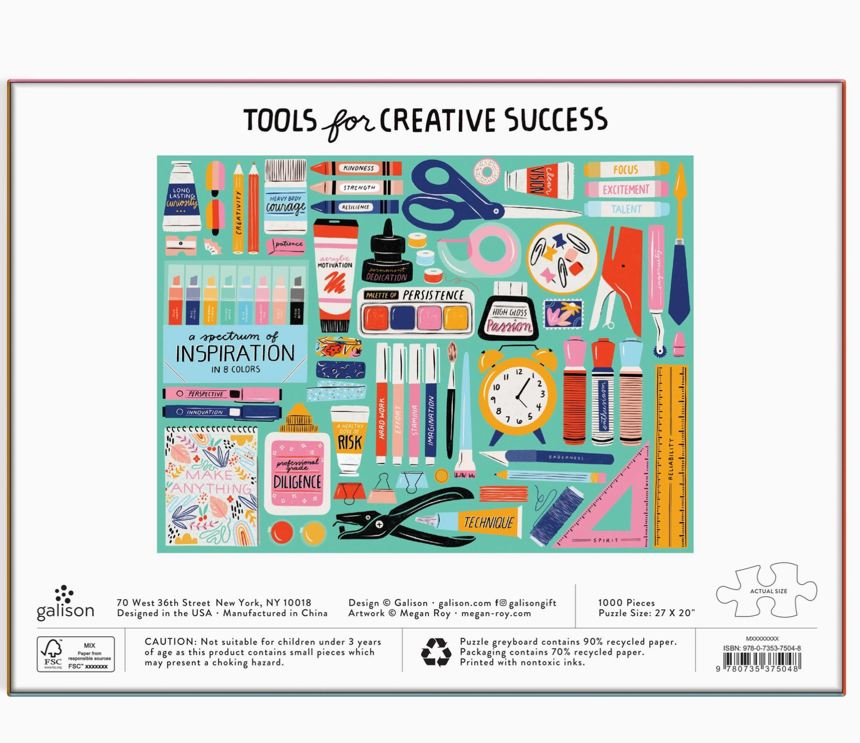 Tools For Creative Success 1000 Piece Puzzle
