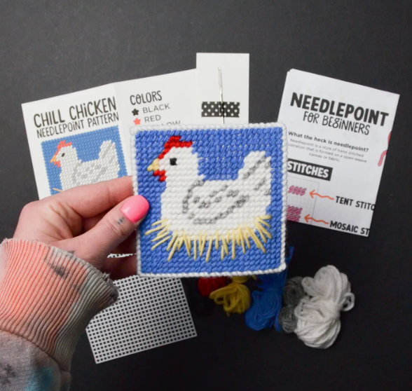 Make & Mend: Needlepoint Kit