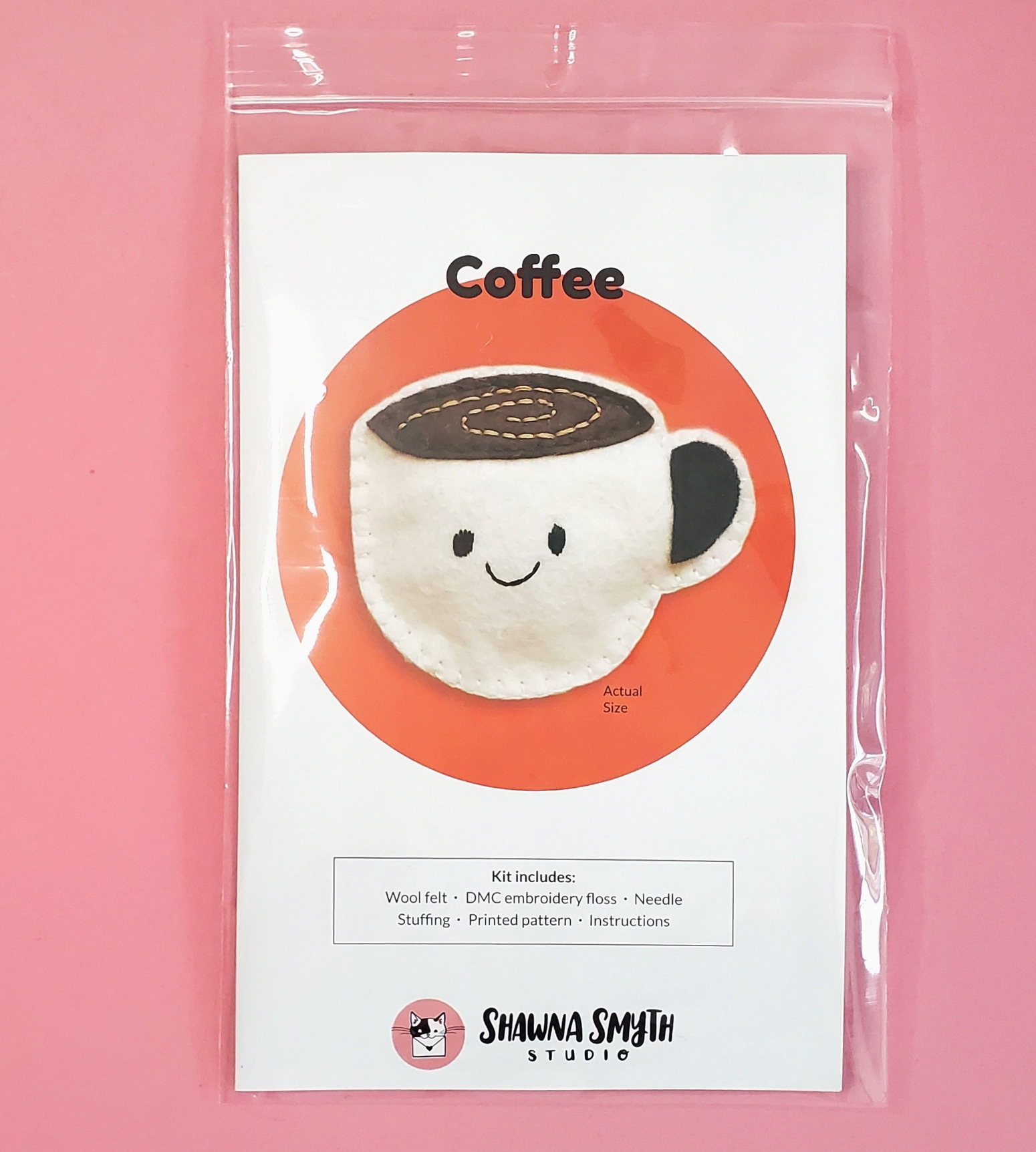 Shawna Smyth Studio - Coffee Diy Felt Kit