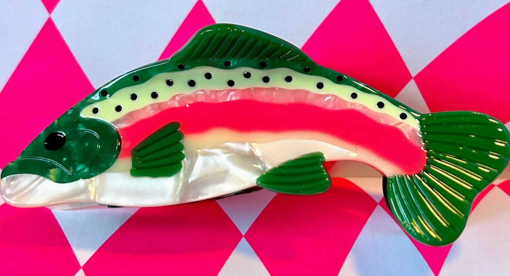 The Peach Fuzz - Hair Claw Clips