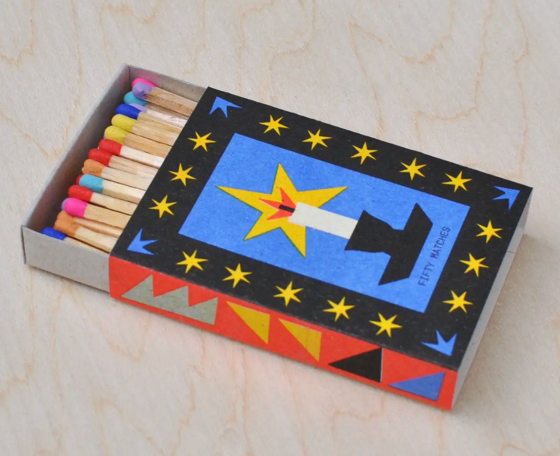Sunroom - Risograph Printed Matchboxs