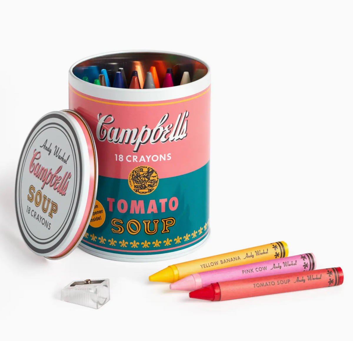 Andy Warhol Campbell's Crayon set