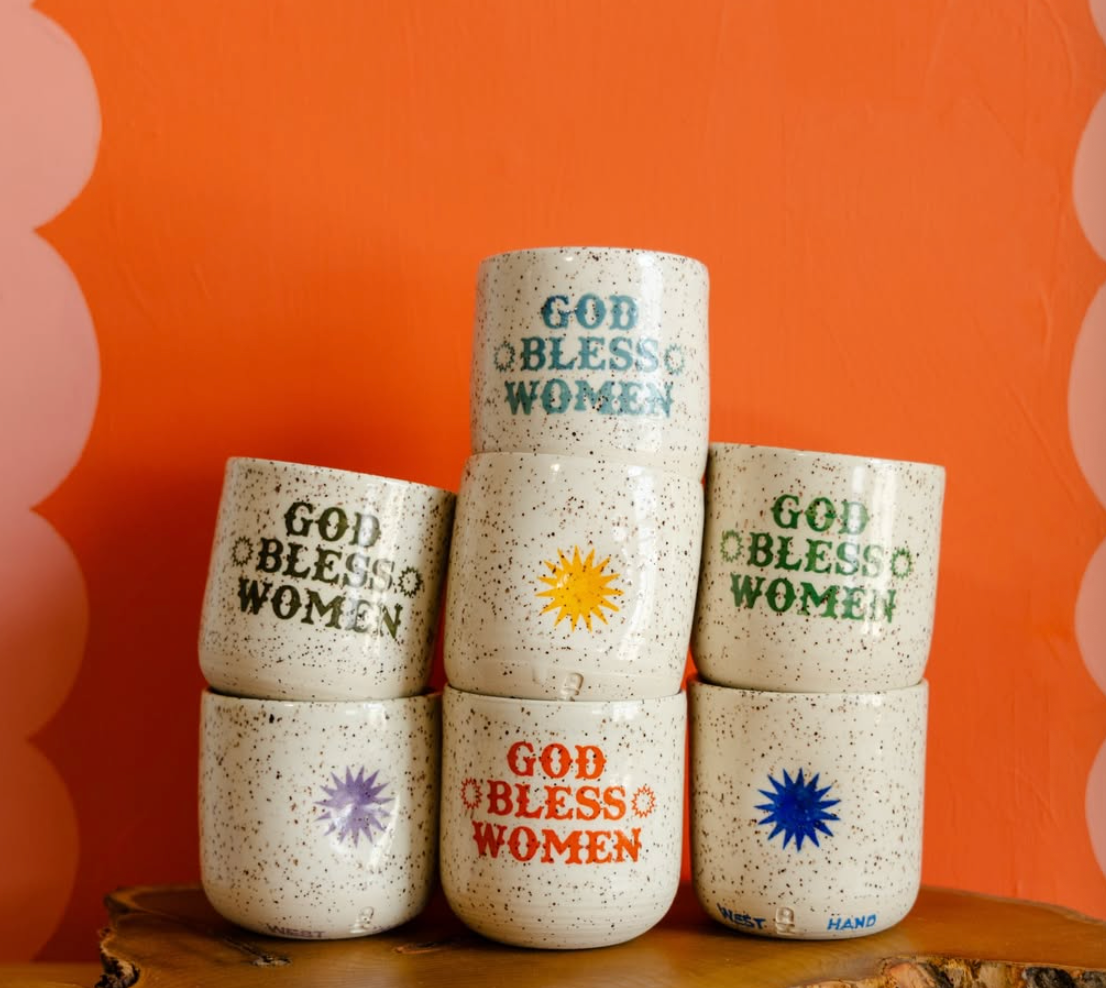 Arianna Miranda x West Hand - * God Bless Women Cups (No Handle)