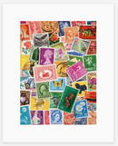 Julia Walck- Stamp Collection Print