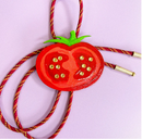 Velvet Outlaw - Tomato Bolo Tie