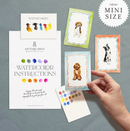 Mini Watercolor Painting Kit: Dogs