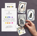 Mini Watercolor Painting Kit: Haunted House