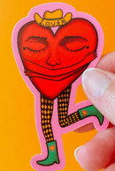Inner Peach Design - Stickers