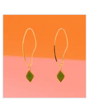 Tribe + Temple - Abstract Dainty Hoop