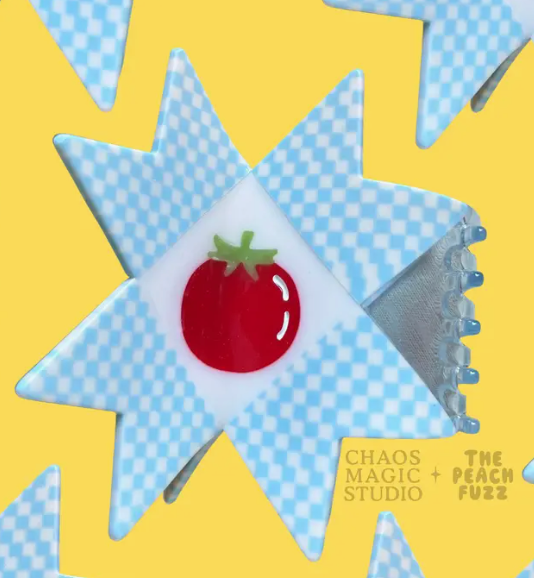 The Peach Fuzz - Hair Claw Clips