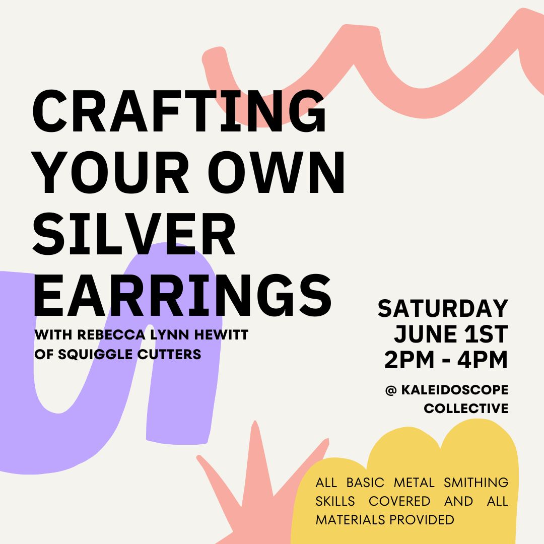 Crafting Your Own Silver Earrings Workshop with Squiggle Cutters