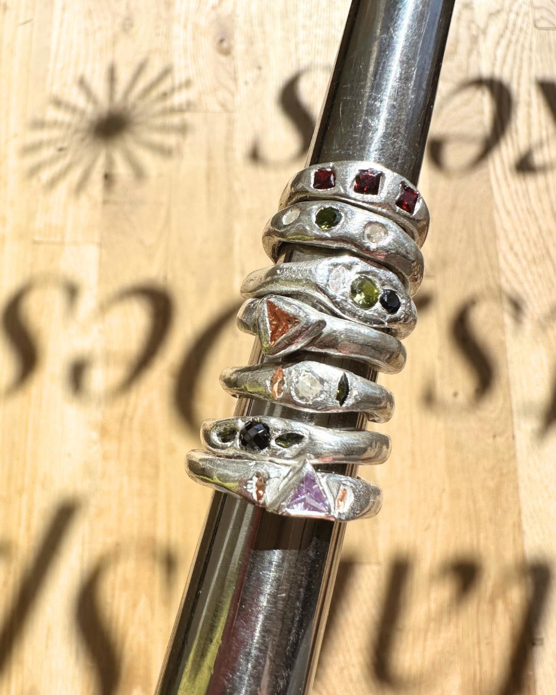 Silver + Stone Ring Workshop with Squiggle Workshop (JULY 19TH)