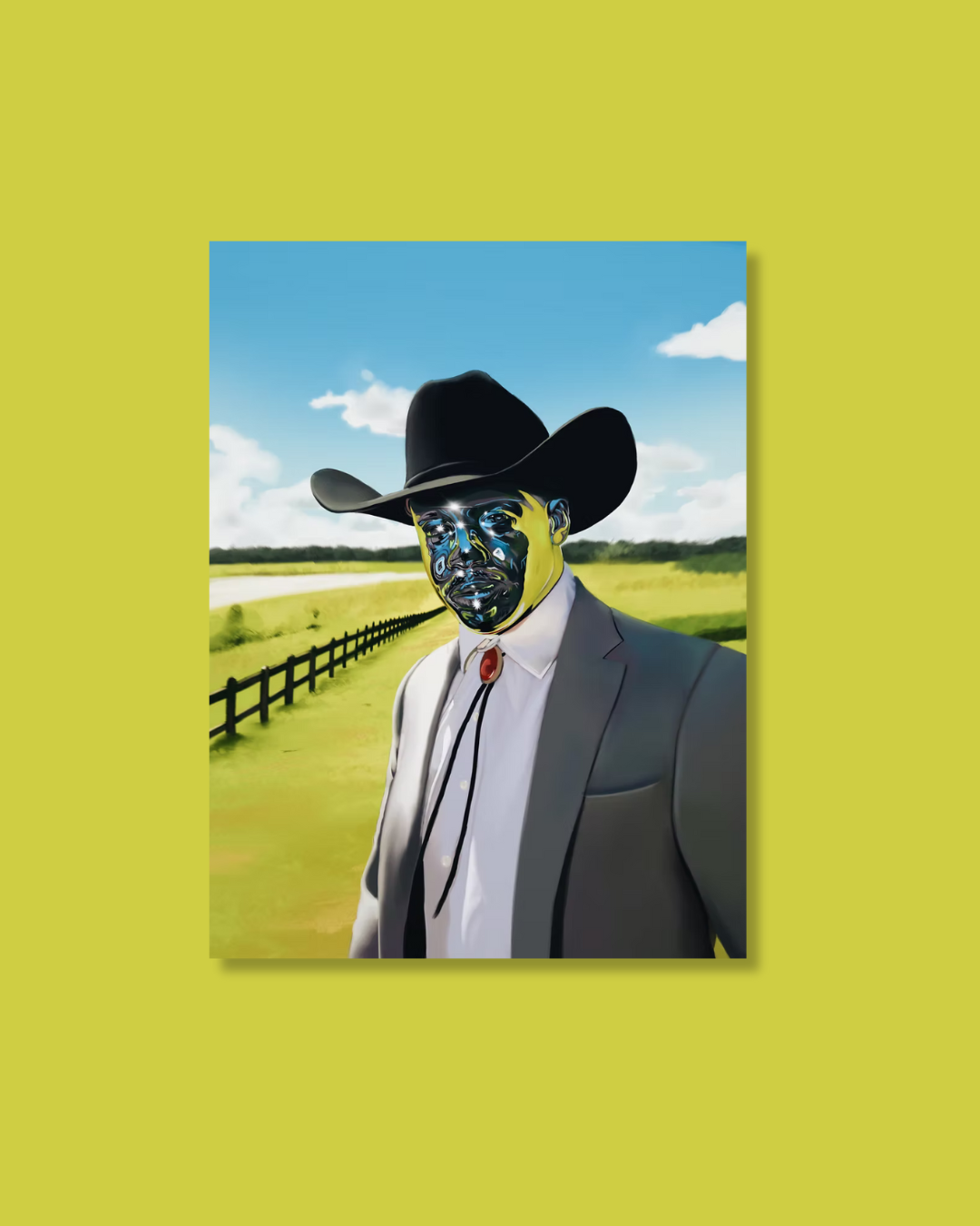 TOM DAY ART - * "ChromeBoy" Print