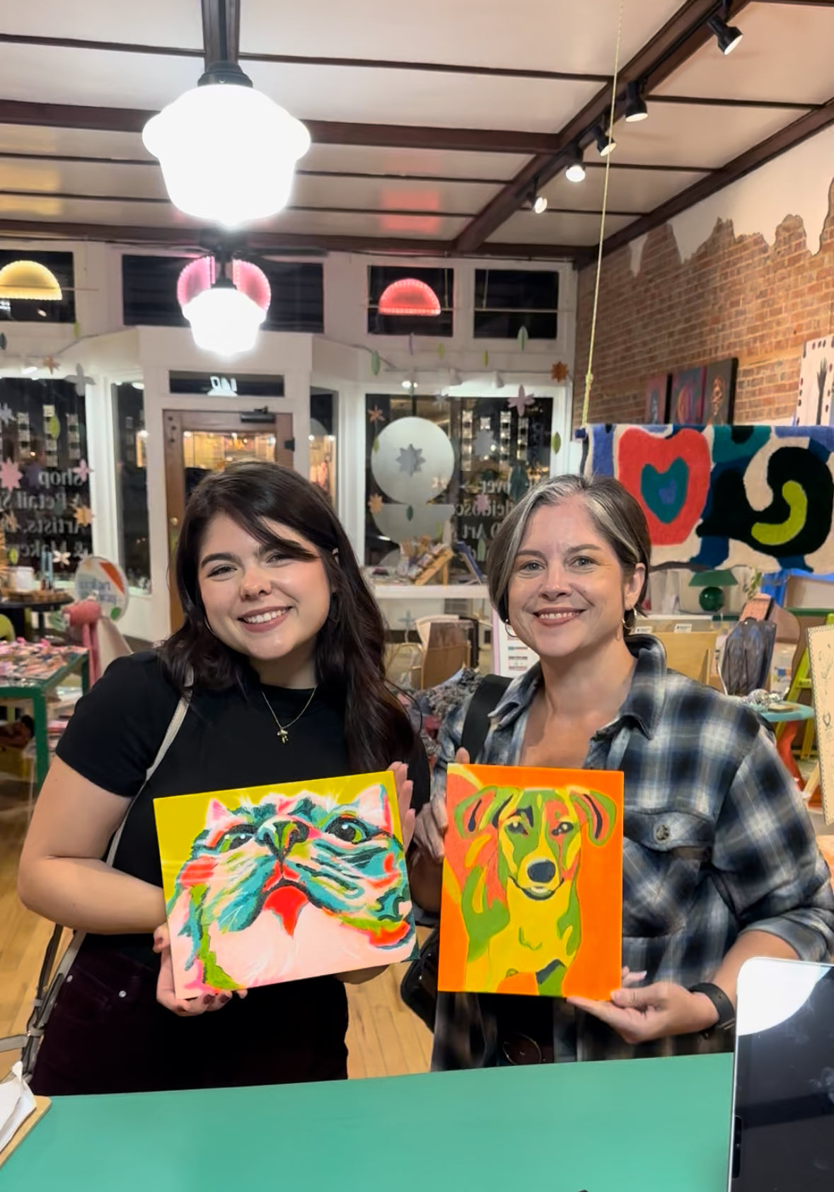 Pet Portrait Painting Workshop with Kira of Badgirlclubart