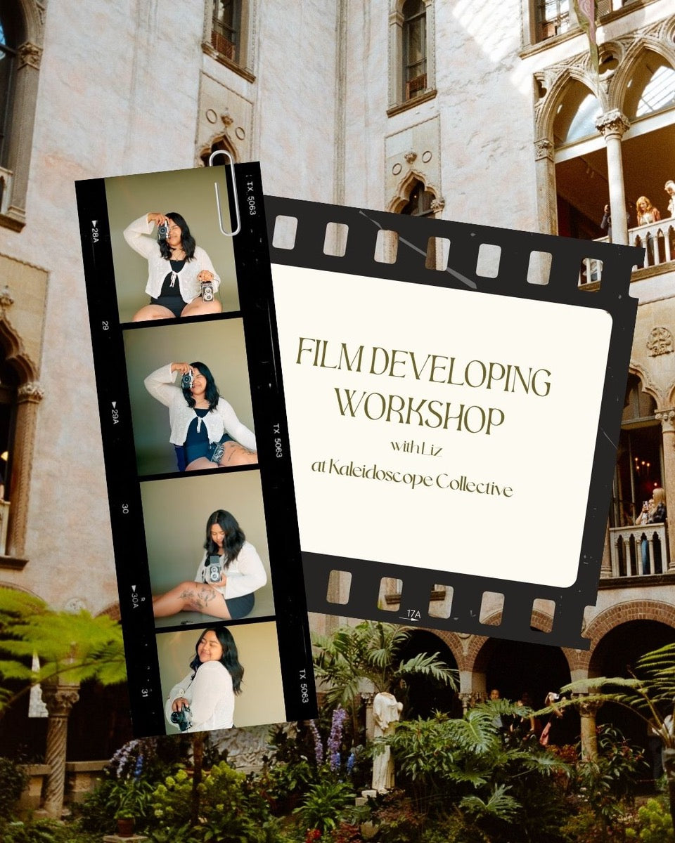 Film Development Photography Workshop with Liz 📸