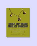 Bronze Charm Necklace Workshop with Squiggle Workshop