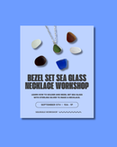 Bezel Set Sea Glass Necklace Workshop with Squiggle Workshop