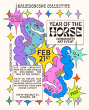 Year of the Horse Community Art Installation Creation