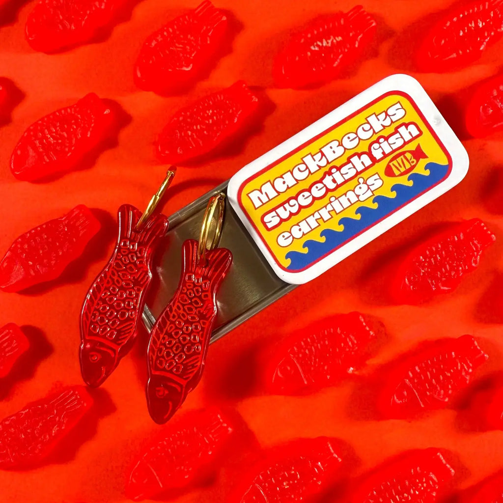 Mackbecks - Sweetish Fish Earrings