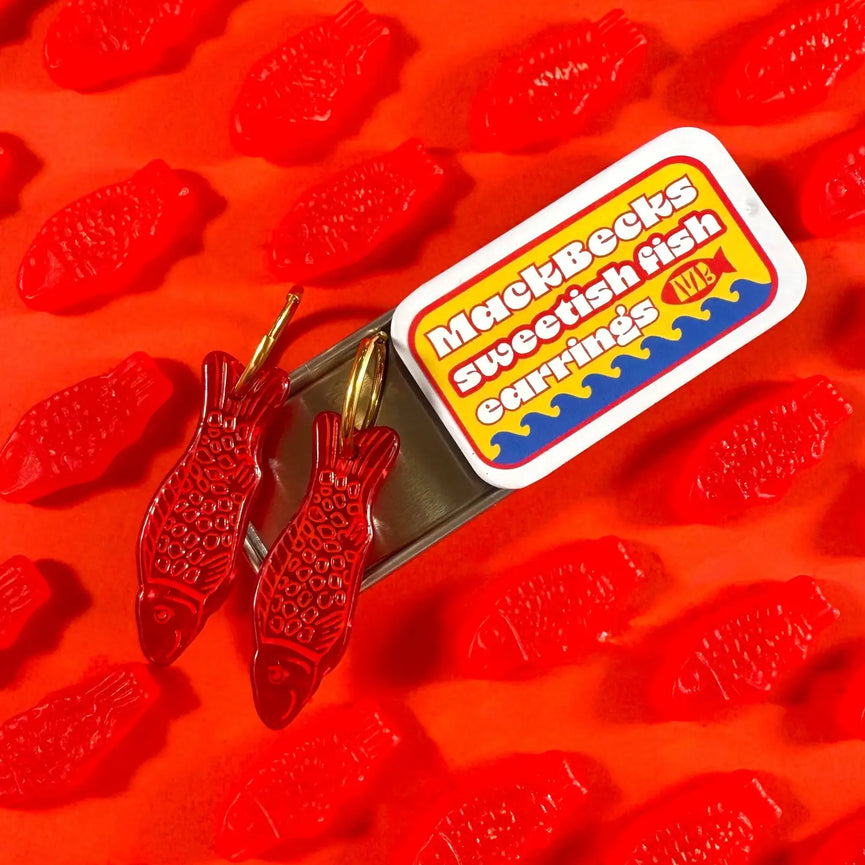 Mackbecks - Sweetish Fish Earrings