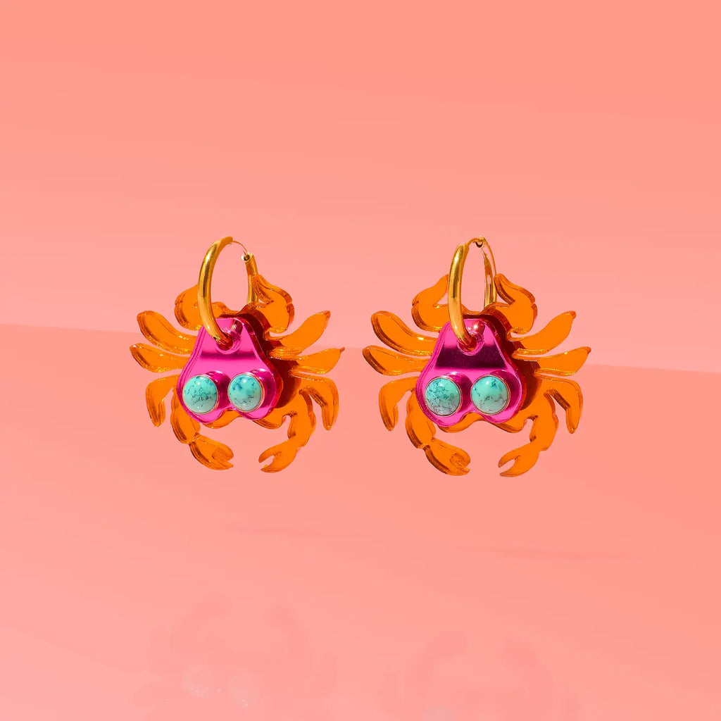 Tribe & Temple WP - Crab Earrings