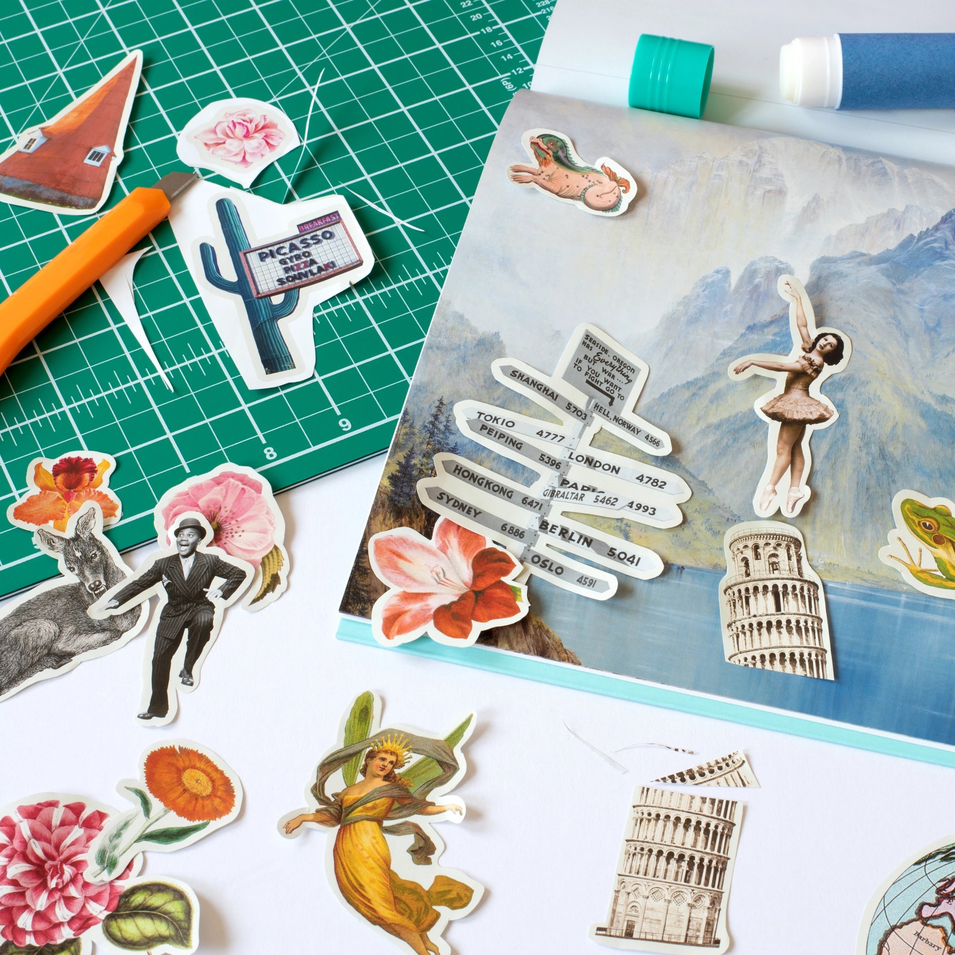 Cut Up This Book and Create Your Own: Wonderland