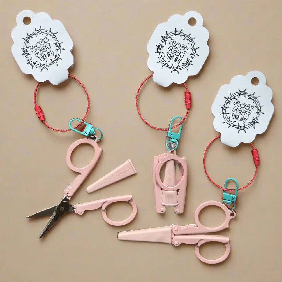 FlockFest Fiber Arts- Folding Scissors