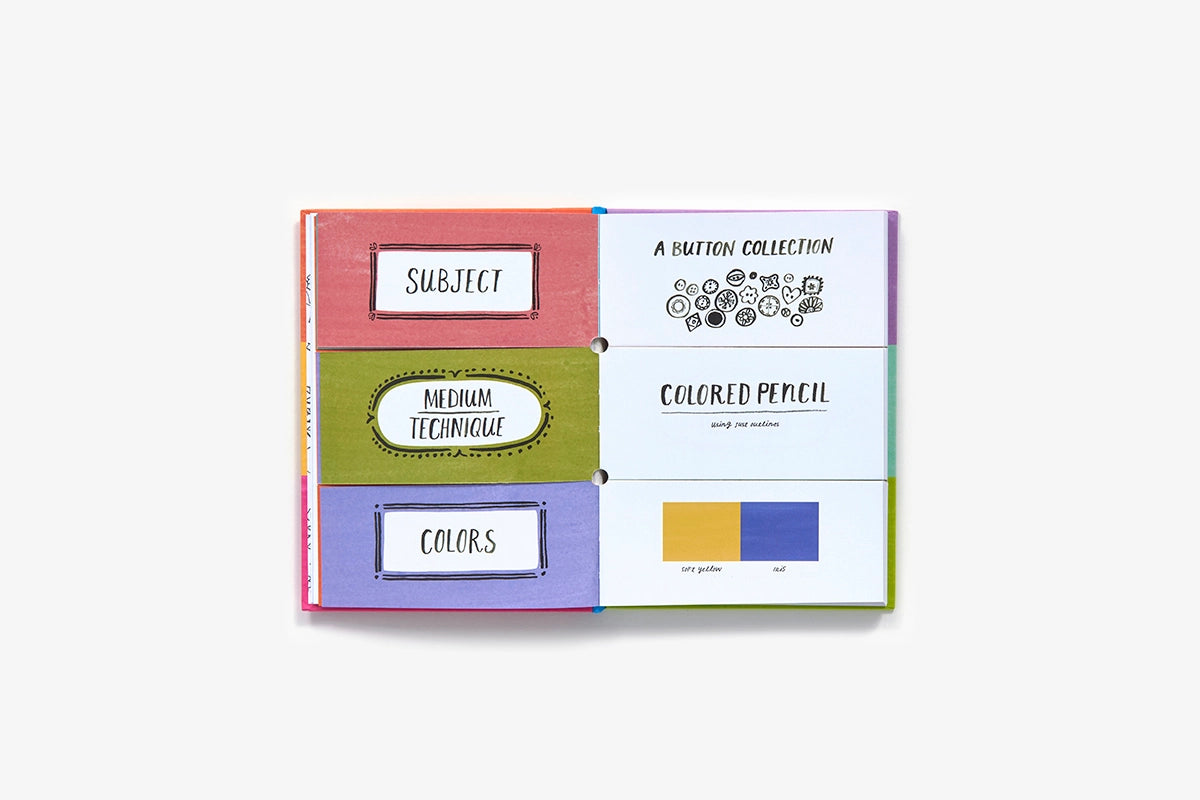 The Sketchbook Idea Generator (Mix-And-Match Flip Book)