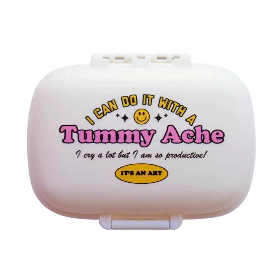 Golden Gems - I Can do It with a Tummy Ache Pill Case