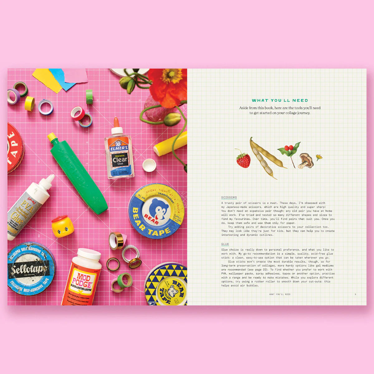 Cut-out Curiosities: Botanica: A Collage Book