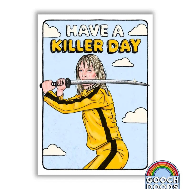Illustrating Kait - Cards