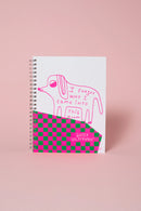Egg Press Manufacturing - Adhdawg Letterpress Notebook By Suzy Ultman