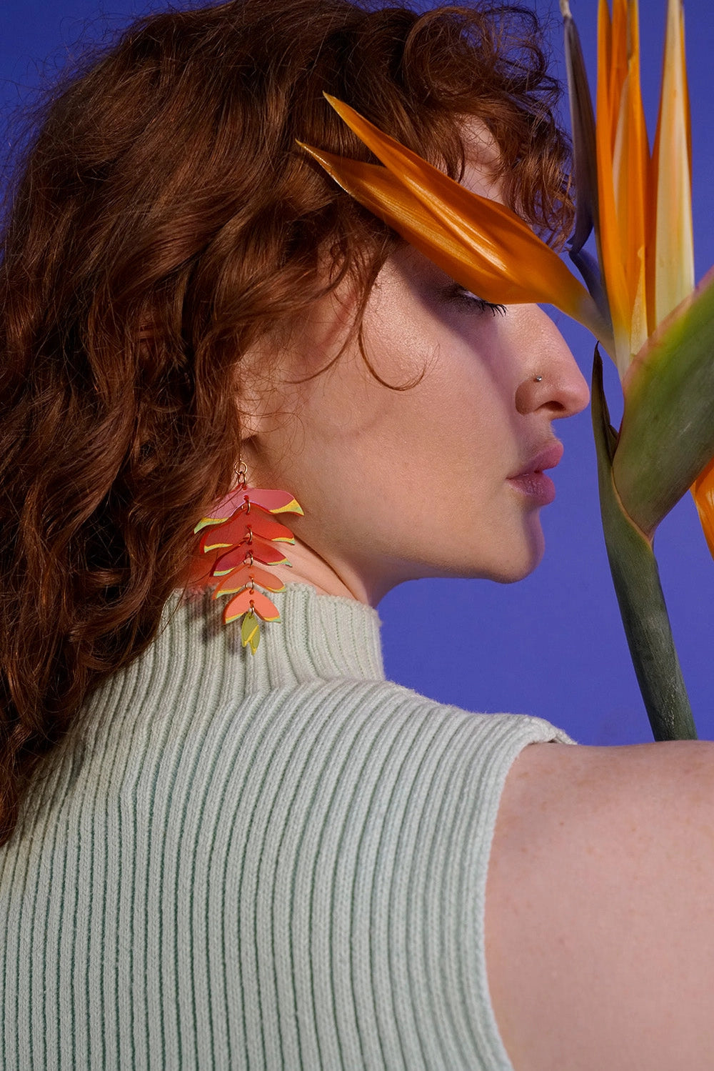 Paulina Otero - Heliconia Earrings