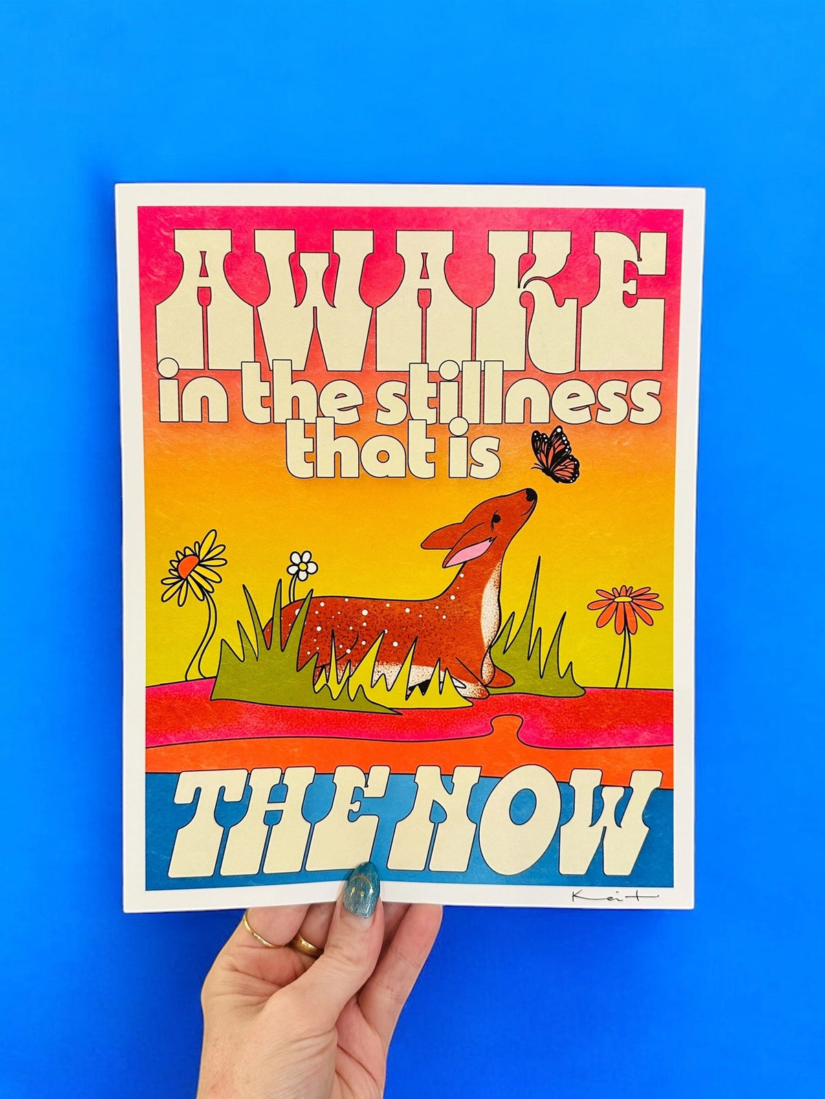 Posse Paper Goods -Awake in the Stillness Art Print