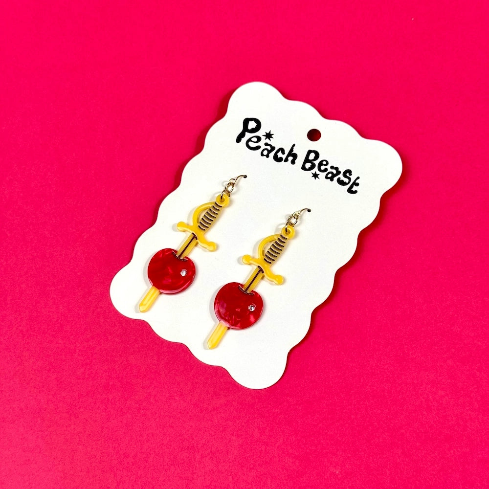 Peach Beast- Earrings