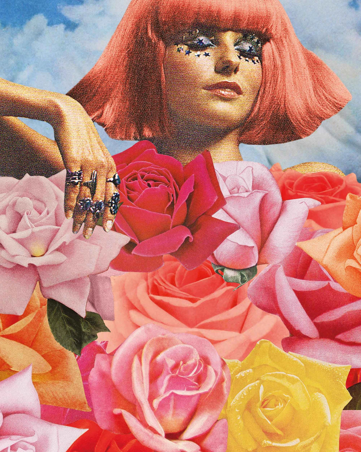 Julia Walck- Flowerbed Art Print